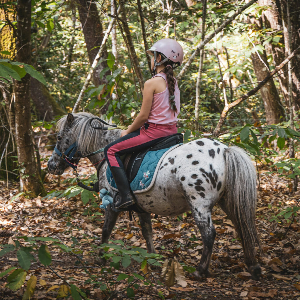 Les Poneys de l'Antenne - Centre équestre - Séance de perfectionnement en extérieur