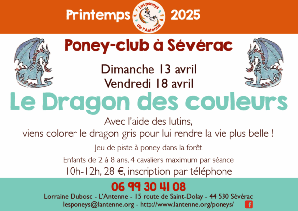 Affiche Dragon des couleurs, avril 2025